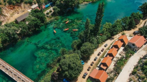 River huts Zrmanja